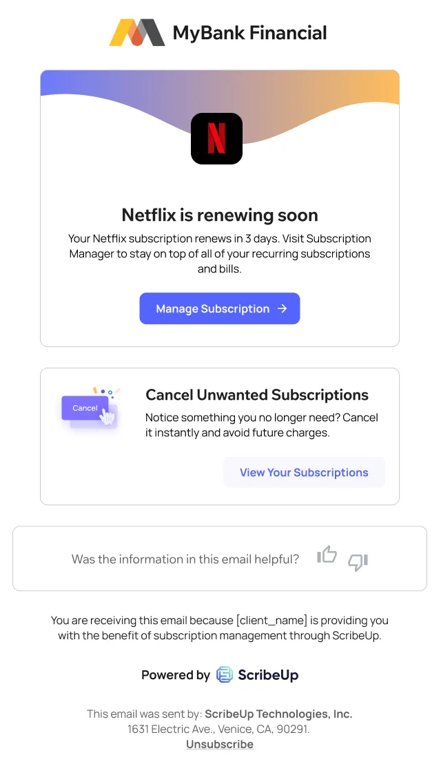 Email Alert